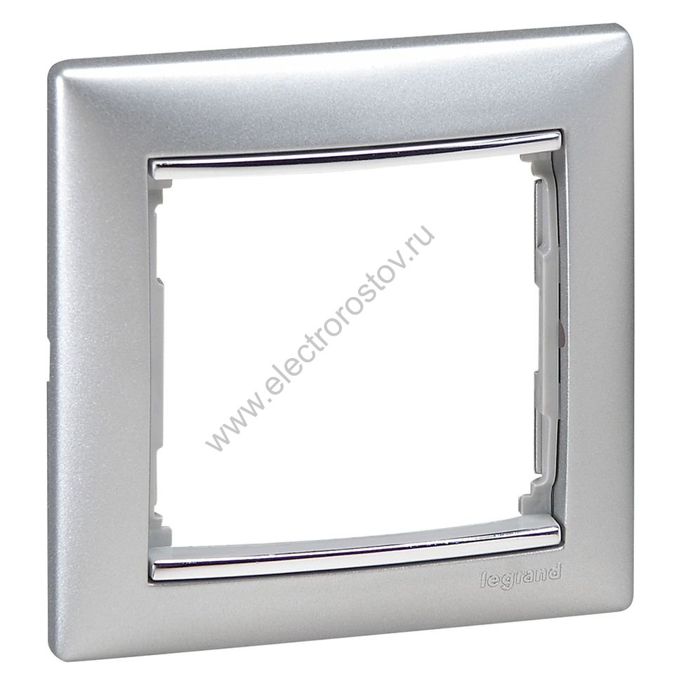 Valena Алюминий/Серебряный штрих Рамка 1-ая Legrand
