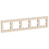 AtlasDesign Беж Рамка 5-ая, универсальная Schneider Electric