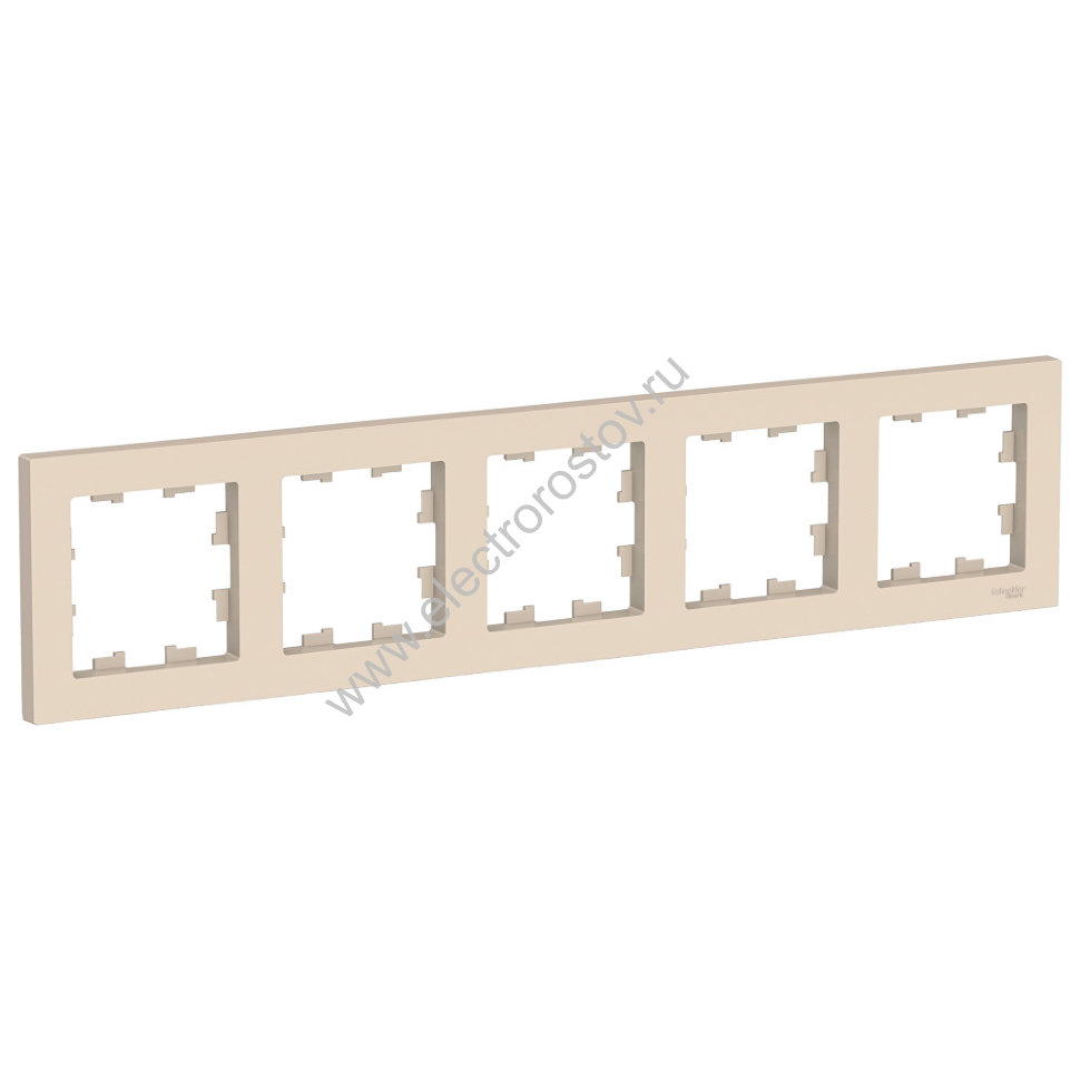 AtlasDesign Беж Рамка 5-ая, универсальная Schneider Electric