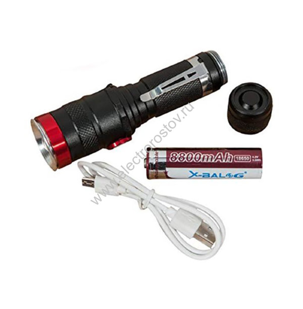 Фонарь ручной аккумуляторный Super LEDx1