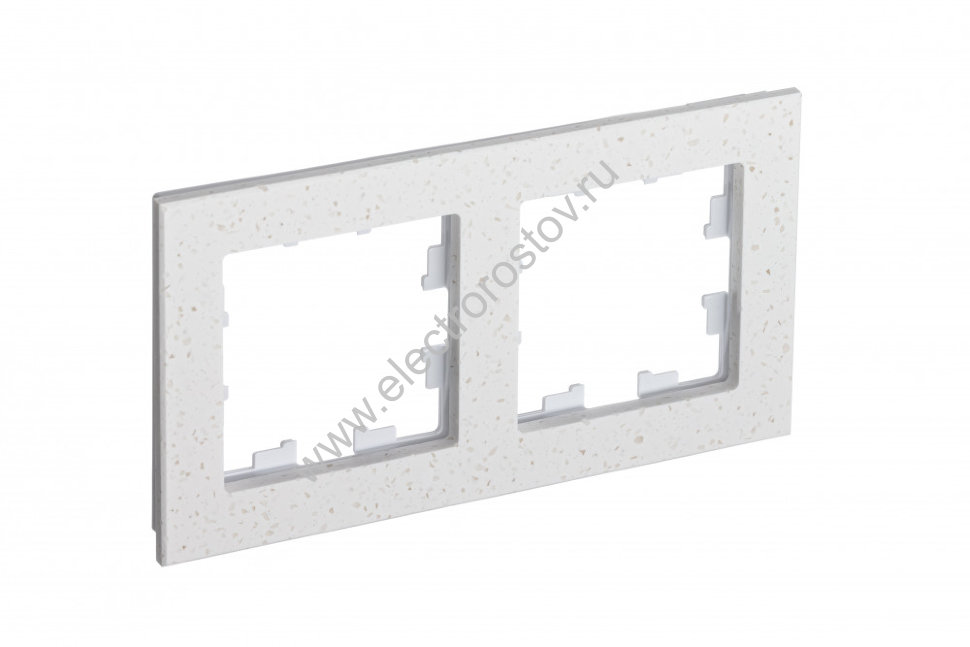 AtlasDesign Nature Мрамор крем роял Рамка 2-ая Schneider Electric