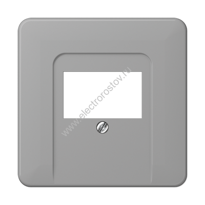 CD 500 Серый Крышка для ТАЕ-розетки, моно/стерео-аудиорозетки JUNG