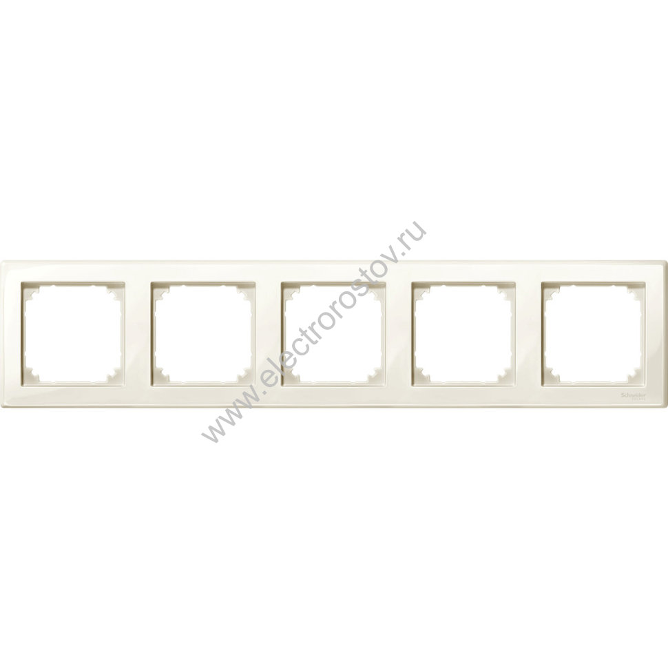 Schneider Electric Merten SM M-Smart Беж глянец Рамка 5-ая
