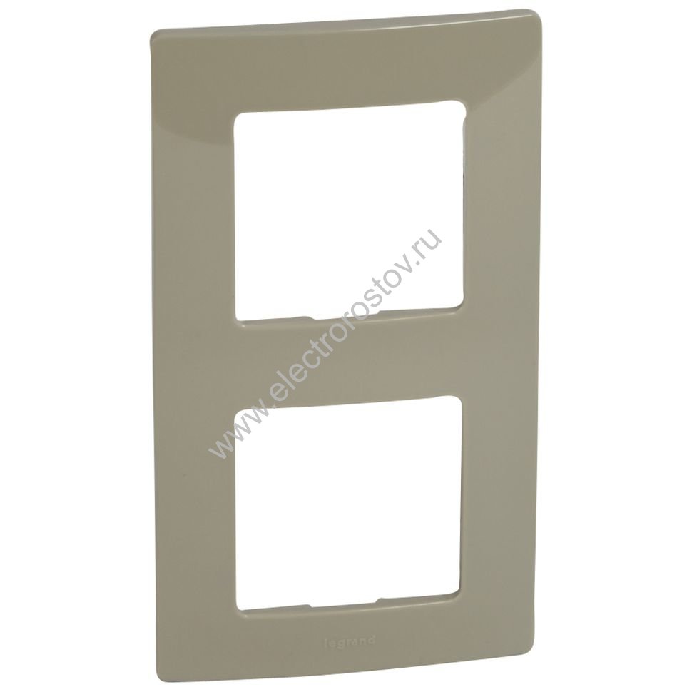 Etika Светлая галька Рамка 2-ая Legrand