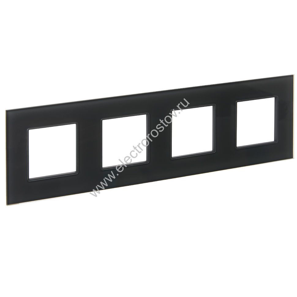 IEK SKANDY Стекло Графит Рамка 4-ая SK-F24G