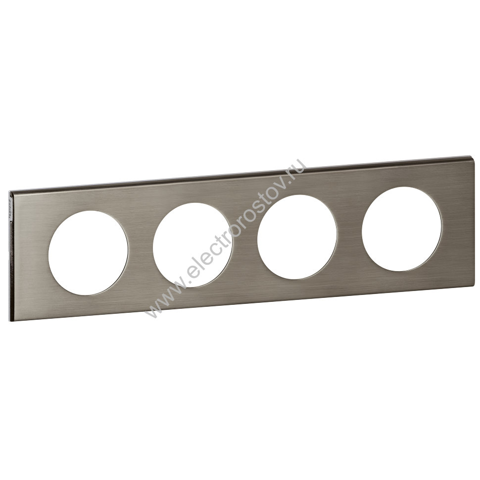 Celiane Сталь фактурная Рамка 4-ая (2+2+2+2 мод) Legrand