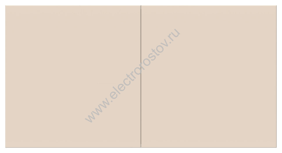 AtlasDesign Беж Розетка 2-ая с/з, в сборе со штор. со сдвиж. крышкой Schneider Electric