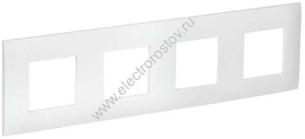 IEK SKANDY Арктический белый Рамка 4-ая SK-F04W