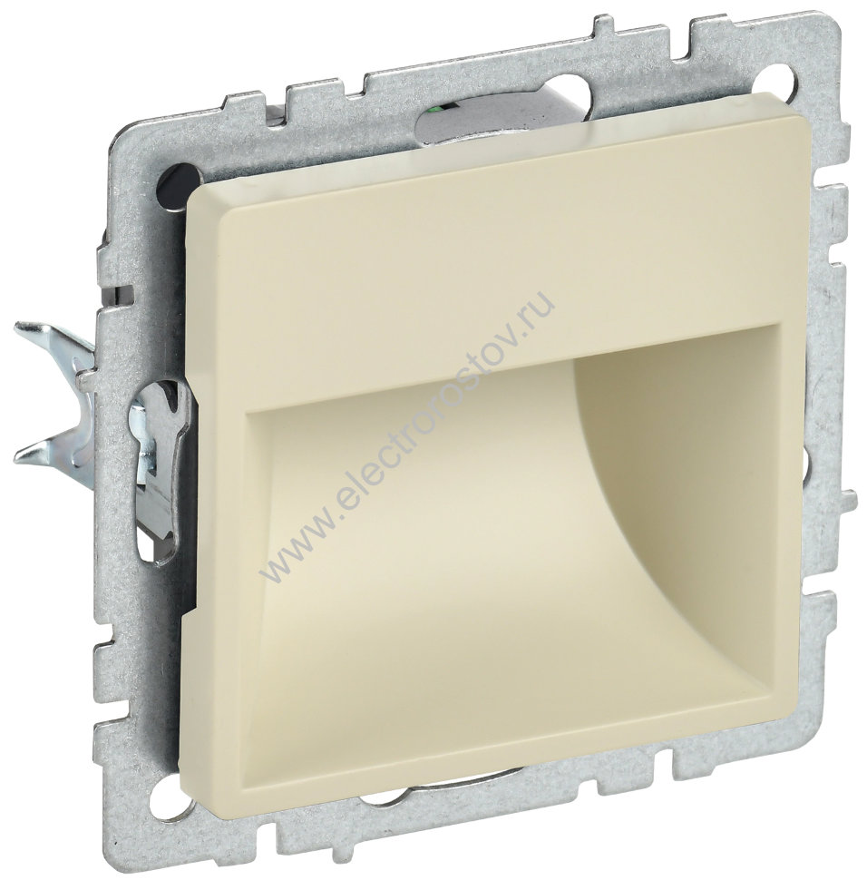 IEK BRITE BASE Бежевый Подсветка LED встраив ПЛ20-БрКр