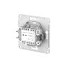 AtlasDesign Aqua Бел Переключатель 1-клавишный IP44 с быстрозажим. клеммами Schneider Electric