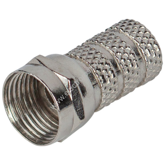 Разъём F метал. резьбовой для RG-6