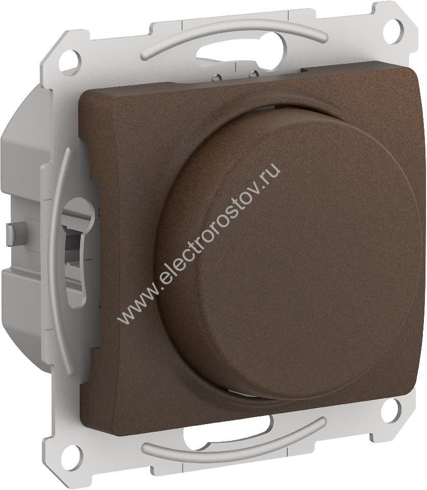 Glossa Шоколад Светорегулятор (диммер) LED 400 Вт Schneider Electric