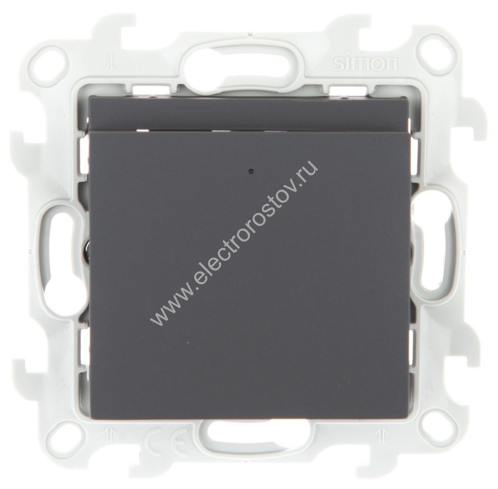 Simon 24 Графит Карточный выключатель Simon