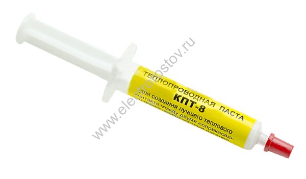 Паста теплопроводная КПТ-8 2мл (шприц) Rexant