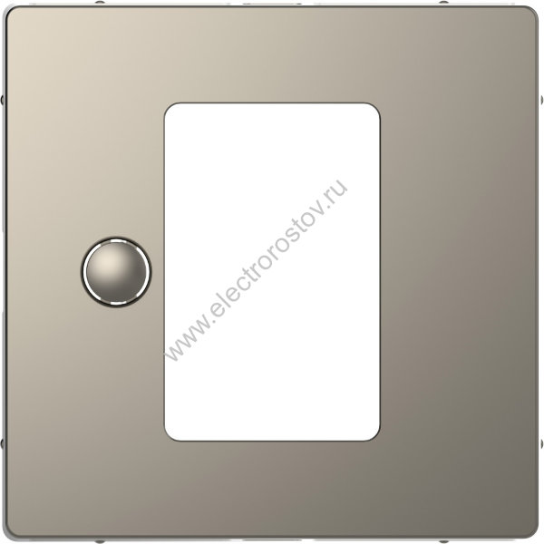 Schneider Electric Merten D-Life Никель Накладка центральная для сенсорного термостата