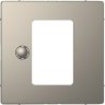 Schneider Electric Merten D-Life Никель Накладка центральная для сенсорного термостата