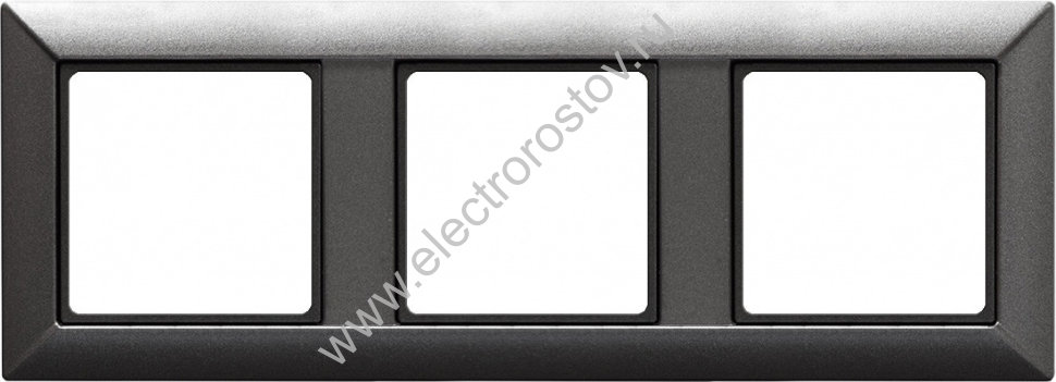 JUNG EcoProfi Антрацит Рамка 3-ая