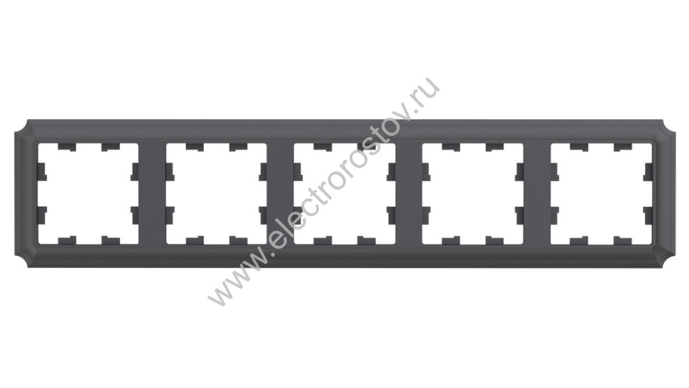 Systeme Electric AtlasDesign Antique Базальт Рамка 5-ая, универсальная