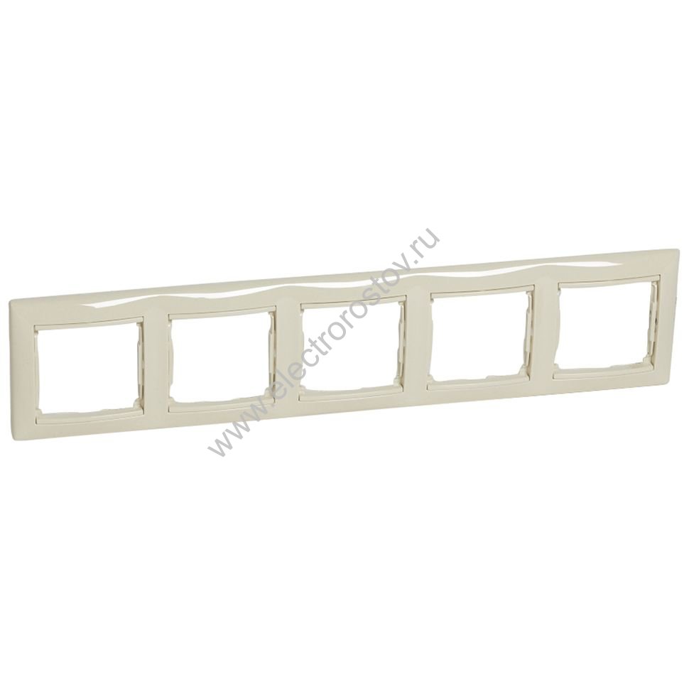 Valena Слоновая кость Рамка 5 пост Legrand