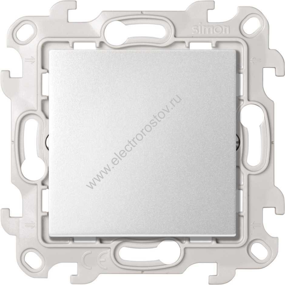 Simon 24 Алюминий Переключатель перекрестный 1-клавишный Simon