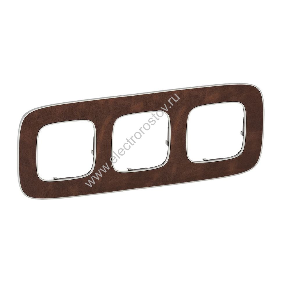 Valena Allure Кожа Рамка 3-ая Legrand