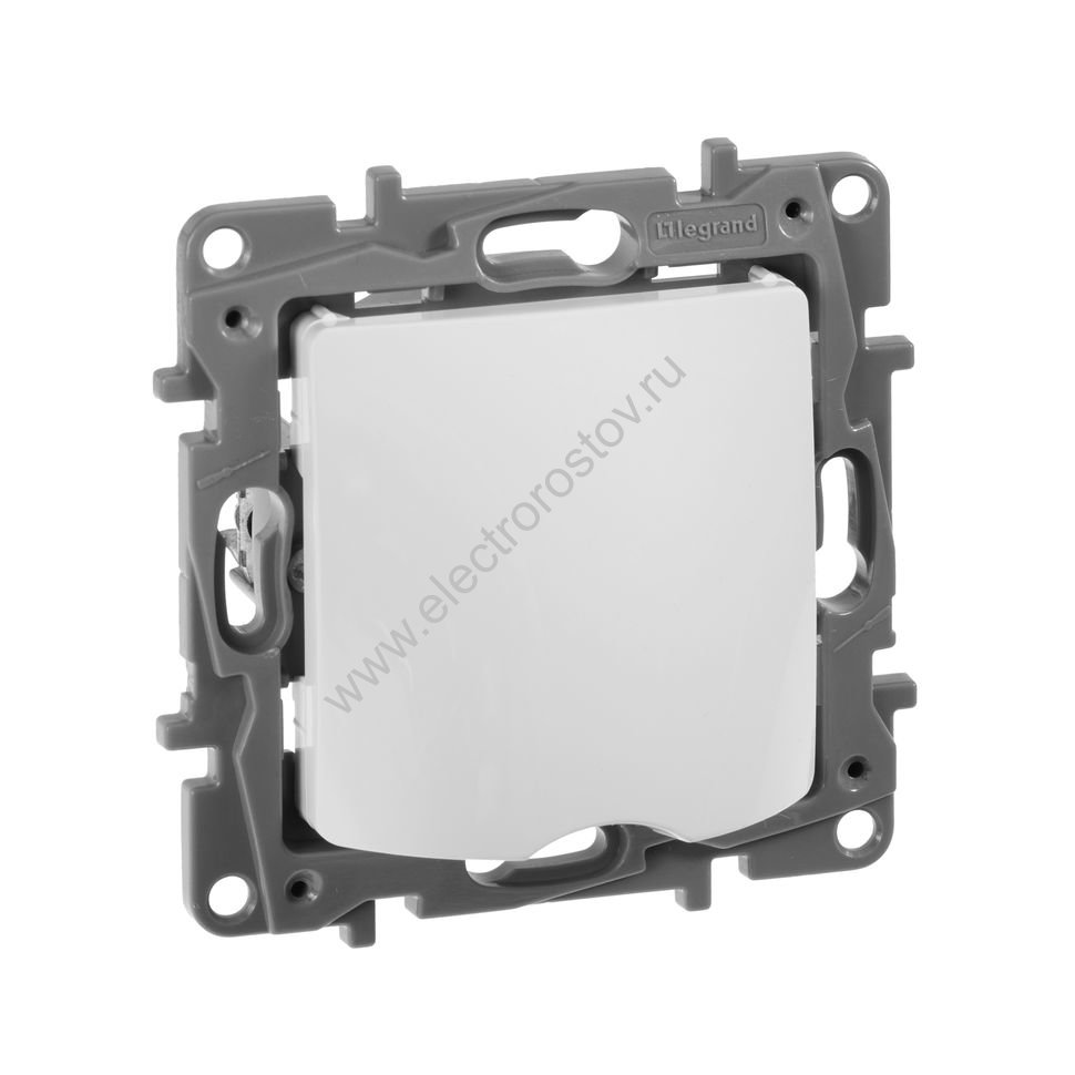 Etika Белый Вывод кабеля Legrand