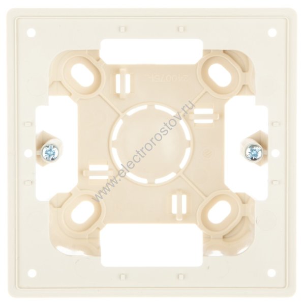 Simon 24 Слоновая кость Коробка подъемная на 1 пост для накладного монтажа Simon