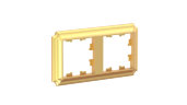 Systeme Electric AtlasDesign Antique Золото Рамка 2-ая, универсальная