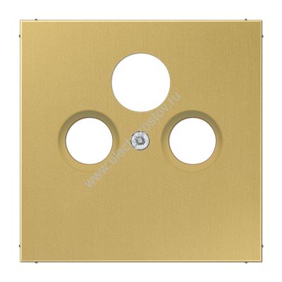 LS 990 Латунь классик Накладка TV-FM-SAT JUNG