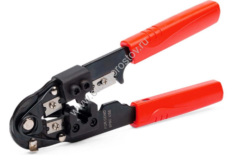 Кримпер со встроенным модулем для обжима RJ-45 JT-210 КВТ