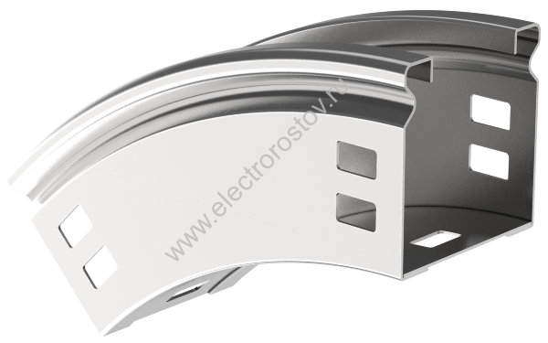 IEK ESCA Поворот плавный 45град тип В20 ESCA 50х50мм