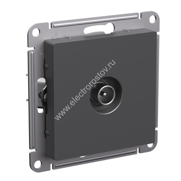 AtlasDesign Базальт Розетка TV оконечная 1DB, механизм Schneider Electric