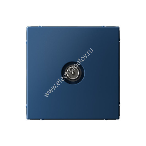 Systeme Electric ArtGallery Аквамарин TV Розетка проходная 4DB, механизм