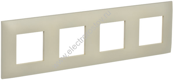 IEK SKANDY Бежевый Рамка 4-ая SK-F01B