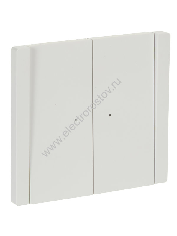 IEK FORTE&PIANO Белый Выключатель 2-кл проходной с индикатором 10А FP208
