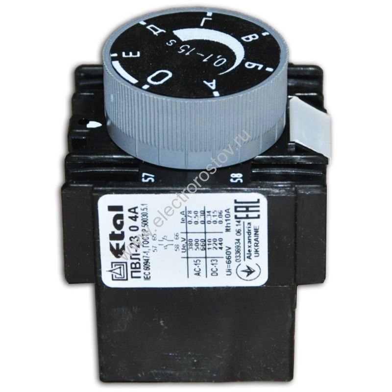 Приставка выдержки времени ПВЛ-23 04А