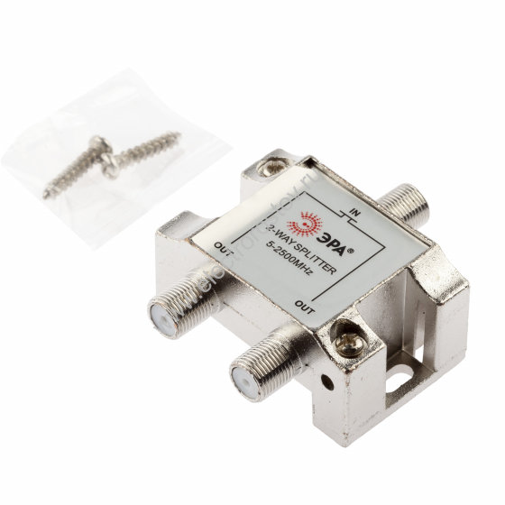 Делитель ТВ сигналов "краб" 1х2 -5-2500 МГц