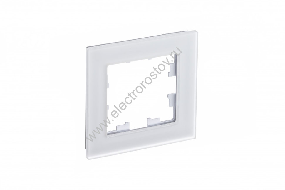 AtlasDesign Nature Матовое стекло белый Рамка 1-ая Schneider Electric