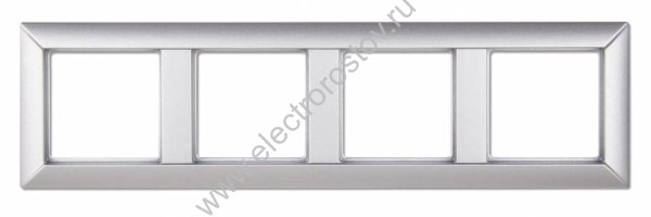 JUNG EcoProfi Алюминий Рамка 4-ая