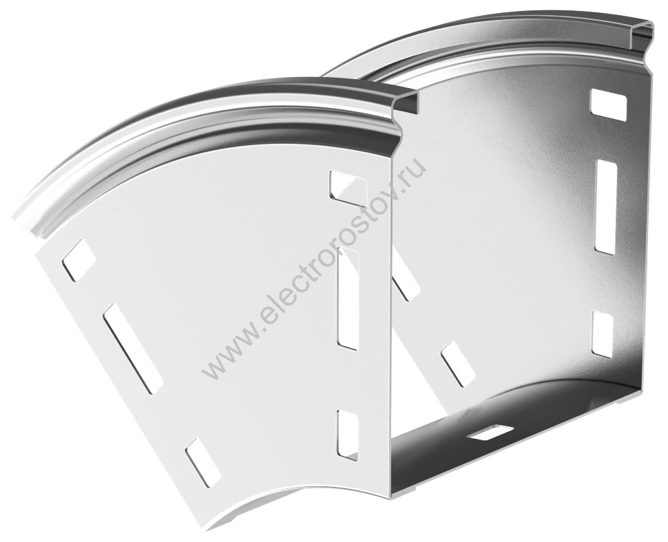 IEK ESCA Поворот плавный 45град тип В20 ESCA 80х300мм