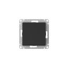AtlasDesign Aqua Карбон Переключатель 1-клавишный IP44 с быстрозажим. клеммами Schneider Electric