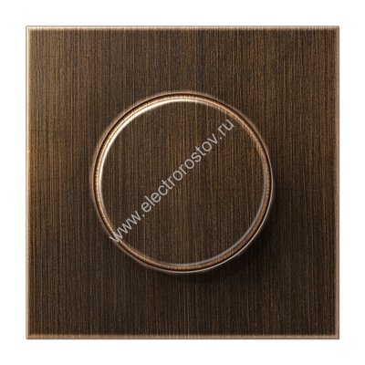 LS 990 Античная латунь Накладка светорегулятора поворотного JUNG