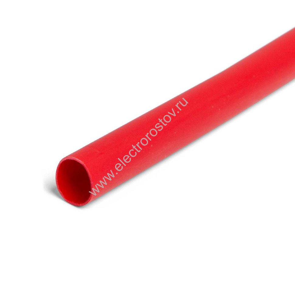 Трубка ТУТ 20/10 красная /100м/ TDM
