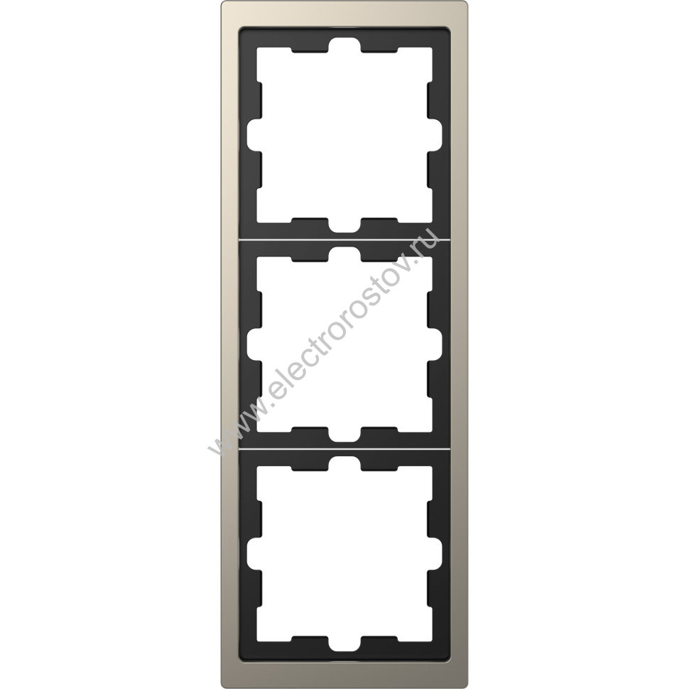 Schneider Electric Merten D-Life Никель Рамка 3-ая