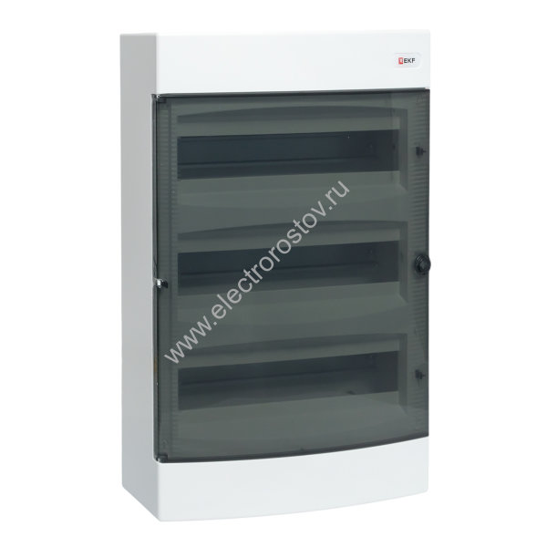EKF Щит распределительный навесной "Unix" прозрачная дверь 3х18 модулей IP40 EKF PROxima