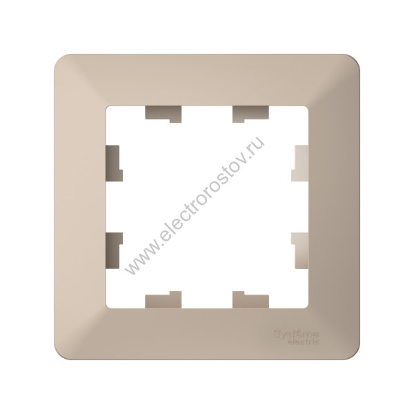 Systeme Electric AtlasDesign Air Песочный/дымчатый белый Рамка 1-ая