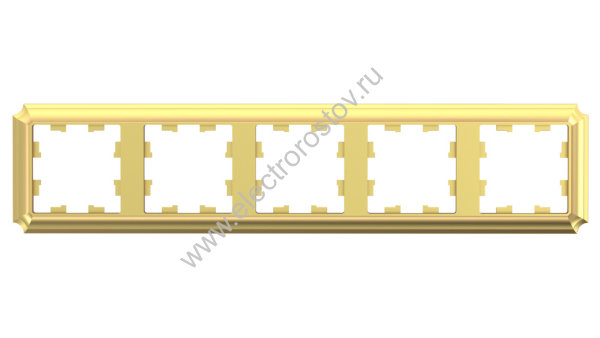 Systeme Electric AtlasDesign Antique Золото Рамка 5-ая, универсальная