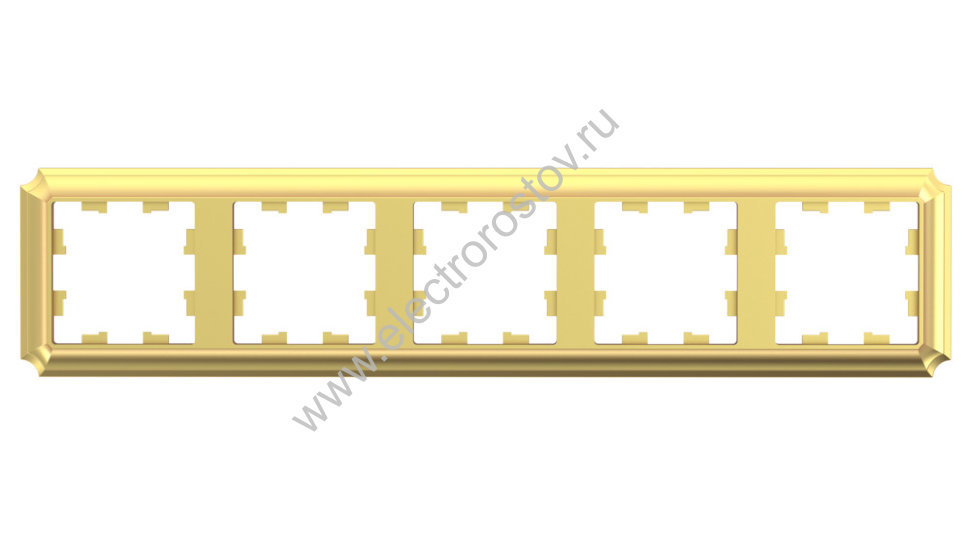 Systeme Electric AtlasDesign Antique Золото Рамка 5-ая, универсальная