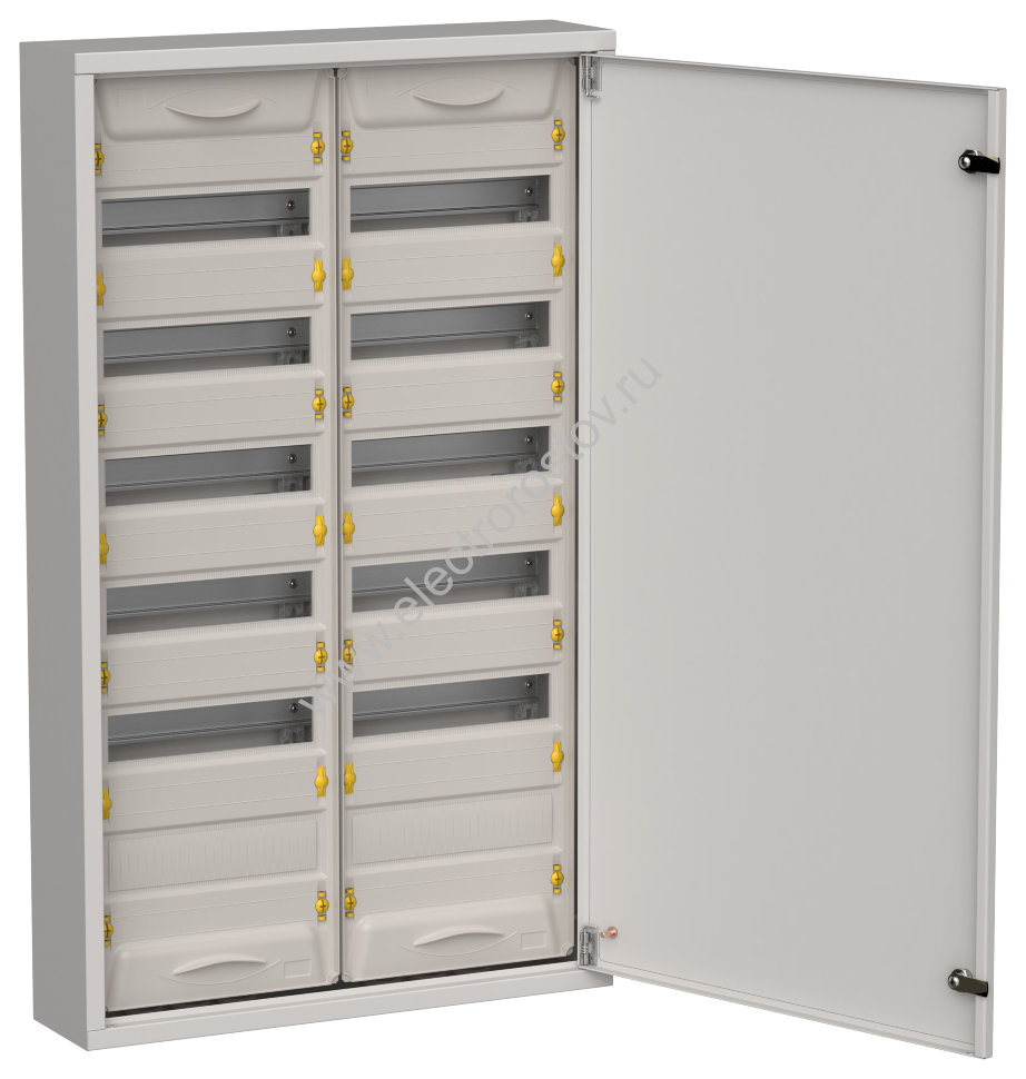 TITAN 5 Корпус мет. ЩРн-144 (2х72) 960х570х140 IP31 сер IEK