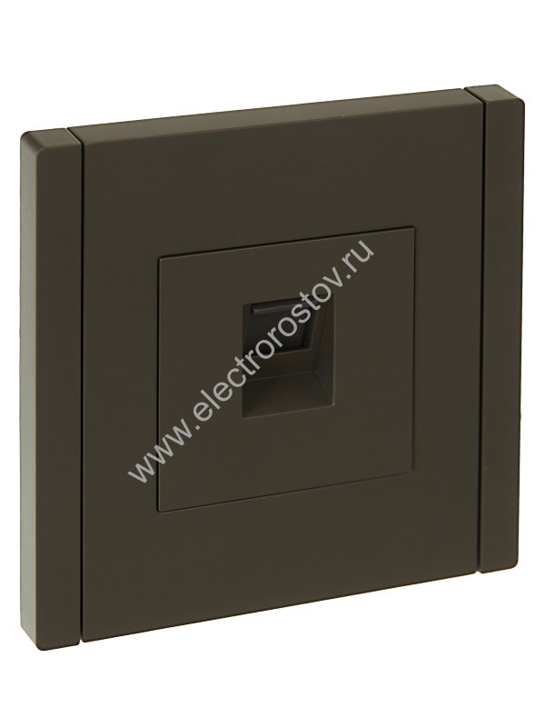 IEK FORTE&PIANO Серый Розетка комп. RJ45 кат.5E FP332